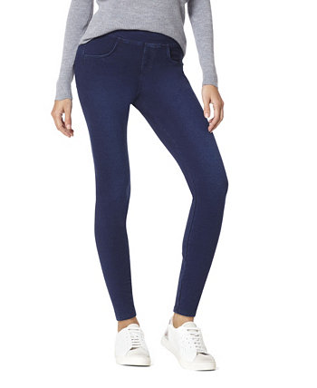 Модные женские джинсовые леггинсы с высокой посадкой HUE