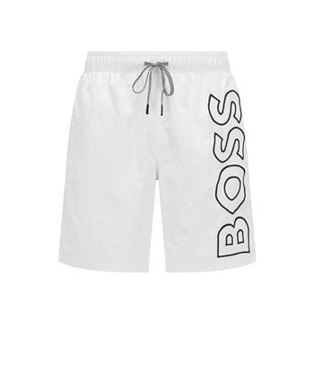 Мужские плавательные шорты BOSS из переработанного материала BOSS Hugo Boss