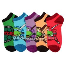 Комплект из 5 женских носков до щиколотки Nickelodeon Teenage Mutant Ninja Turtles Team Nickelodeon