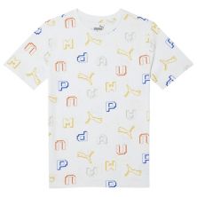 Модная футболка PUMA Game On Pack для мальчиков 8–20 лет AOP PUMA