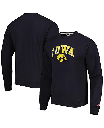 Мужской черный пуловер Iowa Hawkeyes 1965 Arch Essential свитшот League Collegiate Wear