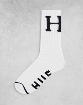 Белые классические носки H HUF Essentials HUF