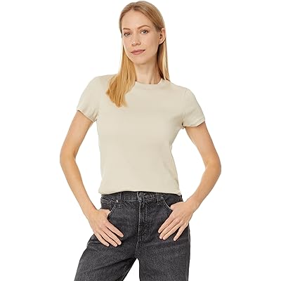 Футболка Madewell с коротким рукавом Updated Brightside из 95% хлопка Supima®, размер SM Madewell