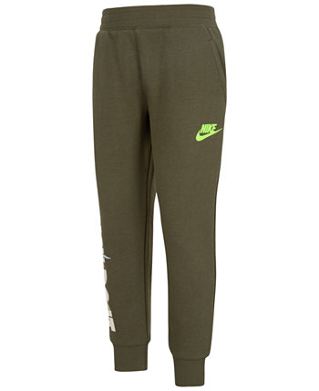 Спортивная одежда для маленьких мальчиков Брюки из флиса с принтом Snow Day Nike