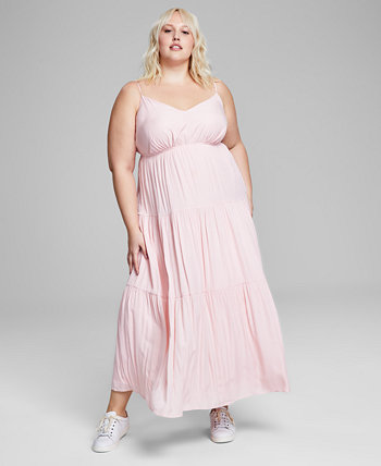 Trendy Plus Size Tiered Maxi Dress And Now This