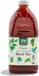 365 by Whole Foods Market, Organic Unsweetened Black Tea, 64 Fl Oz 365 by Whole Foods Market