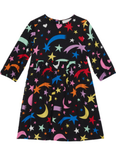 Платье "Падающие звезды" с оборками (для малышей/маленьких детей/больших детей) Stella McCartney Kids