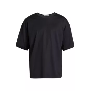 Silk Crewneck T-Shirt LEMAIRE
