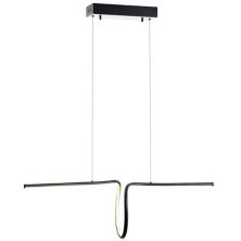 Ali Dimmable Adjustable Integrated Led Metal Linear Pendant Jonathan Y Designs