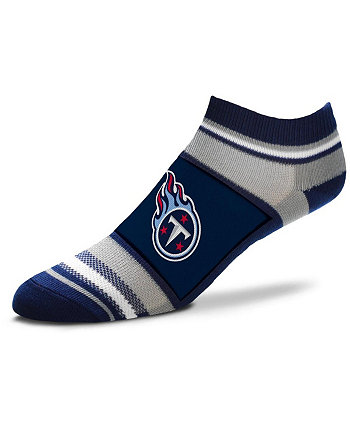 Women's Tennessee Titans Marquis Addition No Show Ankle Socks For Bare Feet