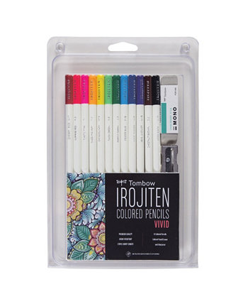 Набор цветных карандашей Irojiten, яркий Tombow