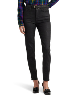 Узкие джинсы с высокой талией Petite Coated High-Rise от LAUREN Ralph Lauren для женщин LAUREN Ralph Lauren