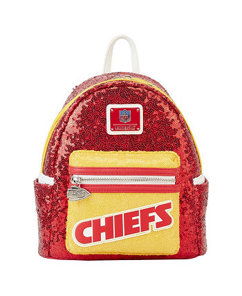 Мужской и женский мини-рюкзак Kansas City Chiefs с пайетками Loungefly