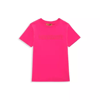 Little Girl's &amp; Girl's Monochromatic Logo T-Shirt Missoni