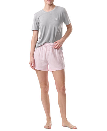 Women's 2-Pc. T-Shirt & Boxer Pajamas Set Tommy Hilfiger