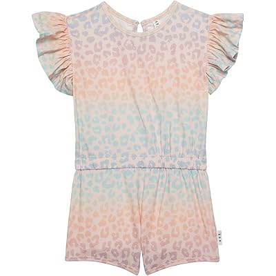 Детский комбинезон Huxbaby Rainbow Hux с оборками из 95% органического хлопка и эластичным поясом Huxbaby