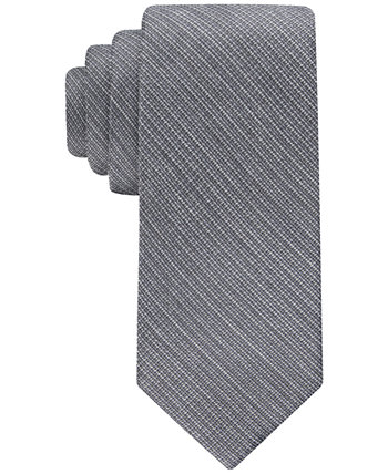 Мужской сезонный текстурированный однотонный галстук Calvin Klein