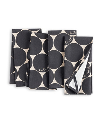 Тканевые салфетки Joy Dot, набор из 4 упаковок, 20 x 20 дюймов Kate Spade New York