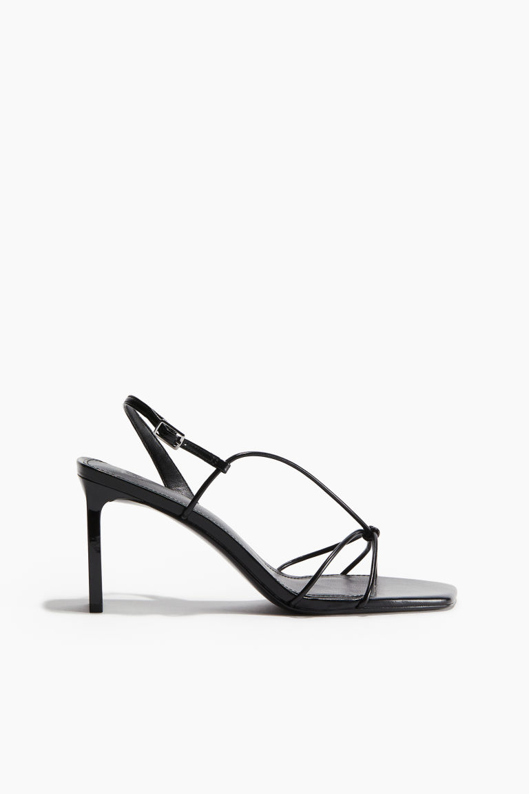 Heeled Strappy Sandals H&M