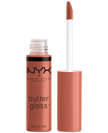 Блеск для губ Butter Gloss, нежный финиш, длительное покрытие, 15 мл Nyx