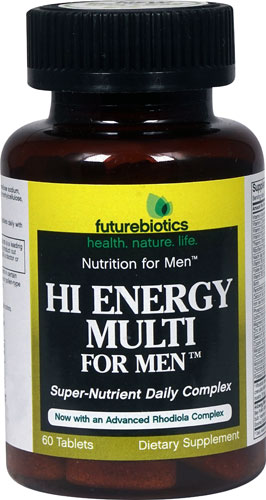Futurebiotics Hi-Energy Multi For Men™ — 60 таблеток FutureBiotics