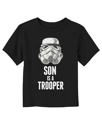 Toddler's Star Wars Stormtrooper Son Is A Trooper  Toddler T-Shirt Disney Lucasfilm