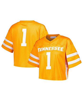 Женская модная укороченная футбольная майка Tennessee Orange Tennessee Volunteers Established & Co.