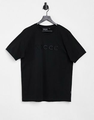 Черная футболка Nicce Mercury Nicce