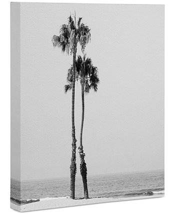 Холст с двумя пальмами Bree Madden 16x20 " Deny Designs