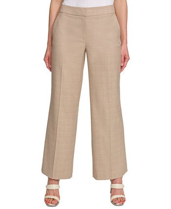 Прямые брюки с эластичной спинкой и принтом для миниатюрных размеров DKNY