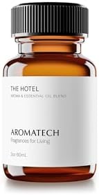 AromaTech The Hotel Aroma Essential Oil Blend, Pure Aromatherapy with Peach, Lavender & Pine, for Diffuser & Humidifier - 0.3 fl oz, 10 mL AromaTech