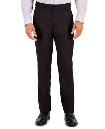 Мужские черные шерстяные костюмные брюки узкого кроя Armani Exchange Armani