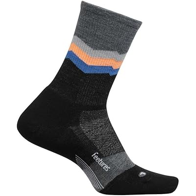 Носки Feetures Merino 10 с максимальной амортизацией, 81% полиэстер Feetures