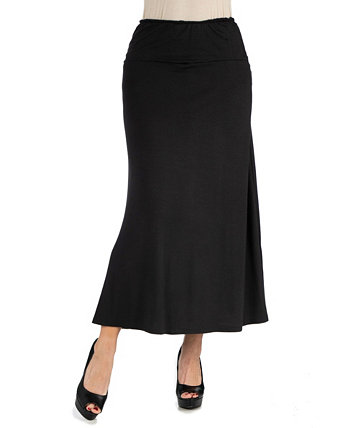 Женская макси-юбка больших размеров с эластичной резинкой на талии 24Seven Comfort