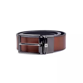 Reversible Leather Belt Olimpo