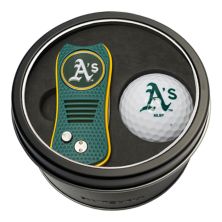Набор инструментов и мячей для гольфа Team Golf Oakland Athletics Switchfix Divot Team Golf