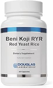 Douglas Laboratories Beni Koji Red Yeast Rice | Fermented Red Rice to Support Healthy Blood Lipid Metabolism* | 120 Capsules (Капсулы) Douglas Laboratories