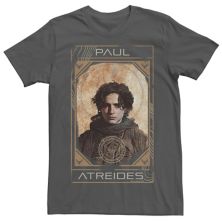 Мужская футболка с плакатом Dune Paul Atreides Licensed Character