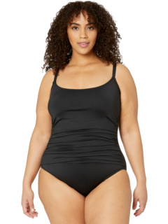 Сплошное белье Mio Plus Size Island Goddess Lingerie La Blanca