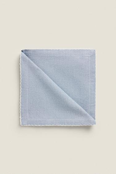 SCALLOPED NAPKINS (PACK OF 2) Zara Home