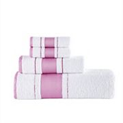 Textile Fishbone Turkish Cotton Bath Towels (Set of 4) Kafthan