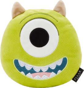 Pixar Mike Wazowski Round Plush Squeaky Dog Toy Pixar