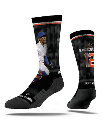Мужские и женские носки Francisco Lindor New York Mets Walk Off Premium Full Sub Crew Socks Strideline