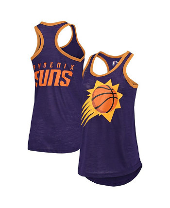 Женская фиолетовая майка Phoenix Suns Showdown Burnout G-III Sports