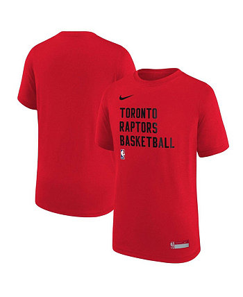 Красная футболка Big Boys Toronto Raptors Essential Practice Nike