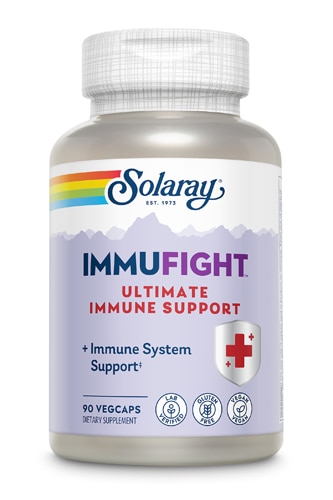 Solaray ImmuFight™ Максимальная поддержка иммунитета — 90 растительных капсул Solaray