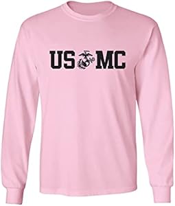 USMC Eagle Globe Anchor Adult Long Sleeve T-Shirt Zerogravitee