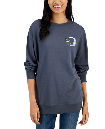 Juniors' Celestial Graphic Sweatshirt Rebellious One