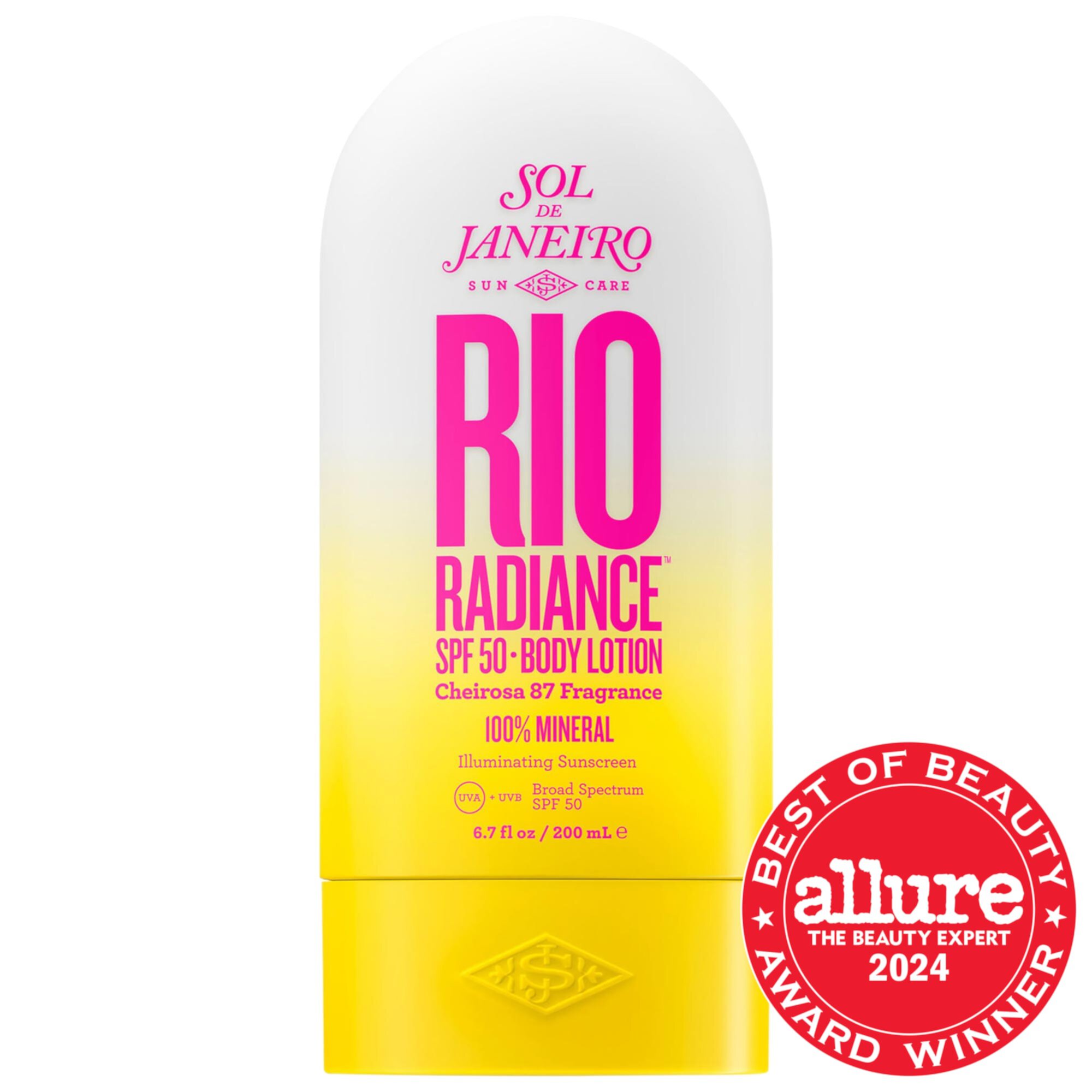 Rio Radiance™ SPF 50 Mineral Body Lotion Sunscreen with Niacinamide Sol de Janeiro