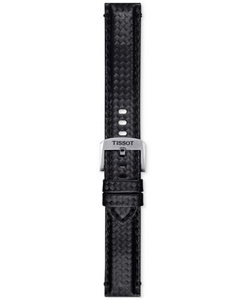 Official Interchangeable Black Fabric Watch Strap Tissot